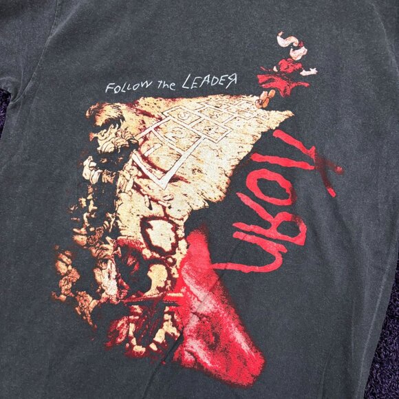 Korn Follow The Leader Album Art Heavy Metal Band T-Shirt L - Picture 4 of 4